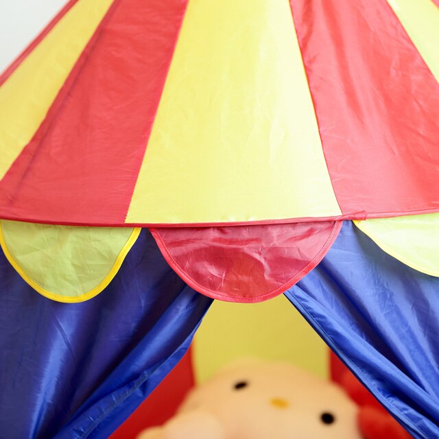 Domek do zabawy dla dzieci - Namiot Jurta Zamek Księżniczki - Wianko - 5