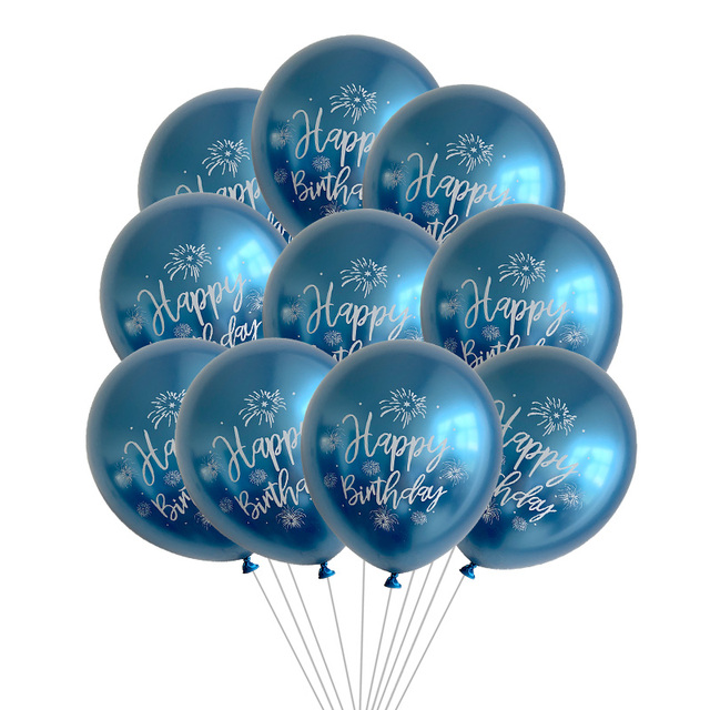Zestaw balonów 18 cali - gwiazda, serce, 12 cali metaliczne, hiszpańskie, litery alfabetu - dekoracje urodzinowe Baby Shower - Wianko - 14