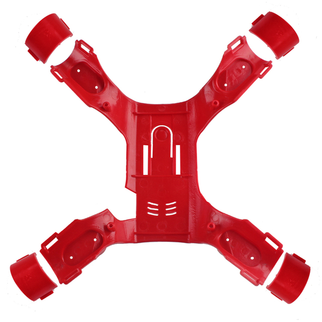 Czerwonozielone czarne mocowanie do lądowania UAV MJX B2C RC Quadcopter CMYRC z ostrzami, kamerą i elementami modelu zabawki - części i akcesoria - Wianko - 11