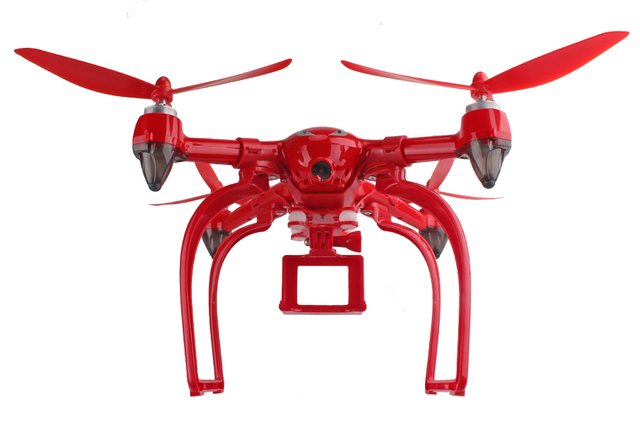 Czerwonozielone czarne mocowanie do lądowania UAV MJX B2C RC Quadcopter CMYRC z ostrzami, kamerą i elementami modelu zabawki - części i akcesoria - Wianko - 13