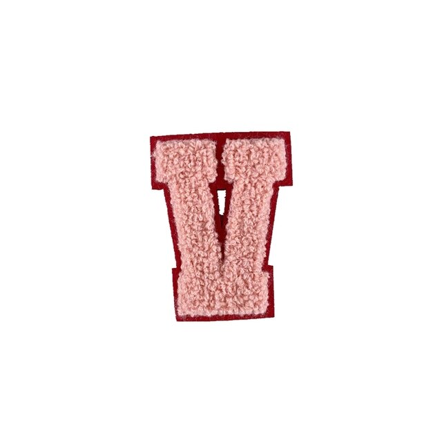 Nowe 3D kolorowe litery Chenille A-Z - Łatki haftowane zestaw - Wianko - 19