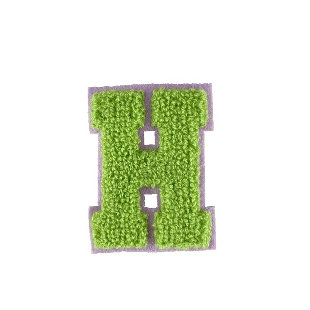 Nowe 3D kolorowe litery Chenille A-Z - Łatki haftowane zestaw - Wianko - 11