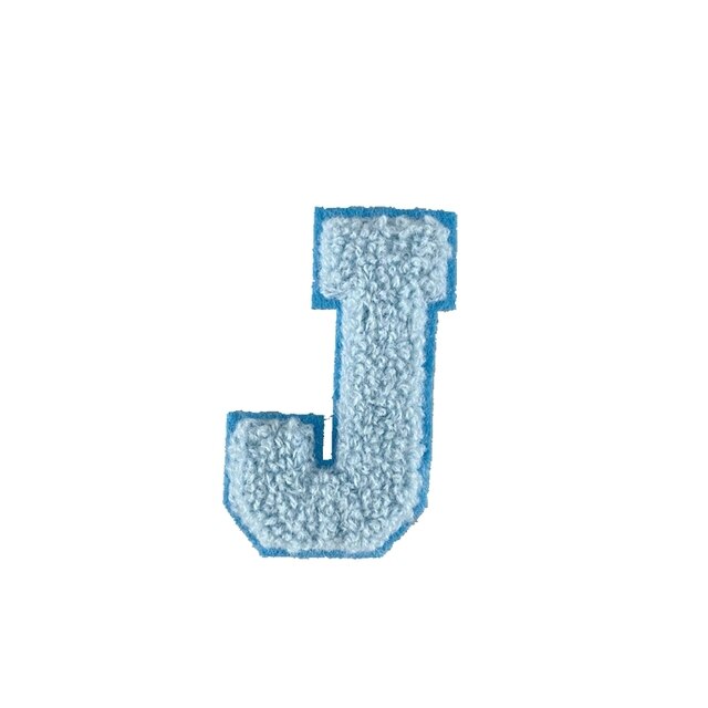 Nowe 3D kolorowe litery Chenille A-Z - Łatki haftowane zestaw - Wianko - 9