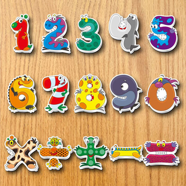 Magnesy na lodówkę Cartoon - zestaw edukacyjny dla dzieci: alfabet zwierząt - Wianko - 11