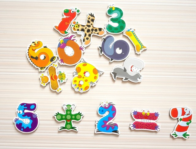 Magnesy na lodówkę Cartoon - zestaw edukacyjny dla dzieci: alfabet zwierząt - Wianko - 12