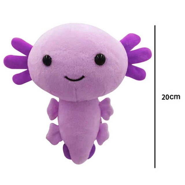 20CM Kawaii Axolotl pluszowe zabawki - lalki dla dzieci na urodziny i Boże Narodzenie - Wianko - 4