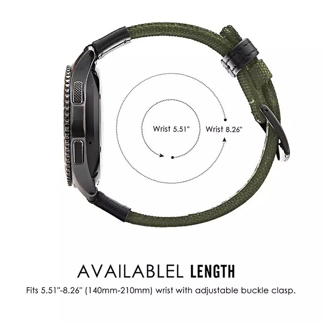 Pasek skórzany do zegarka Realme 2 S Pro nylonowy, inteligentna opaska bransoletka Quick Release, prawdziwa bransoleta od zegarka Correa - Wianko - 6