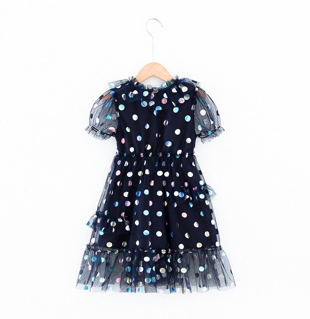 Sukienka dziecięca Mesh księżniczka dla dziewczynki lato 2021, rozmiary 3-12 lat - Wianko - 11