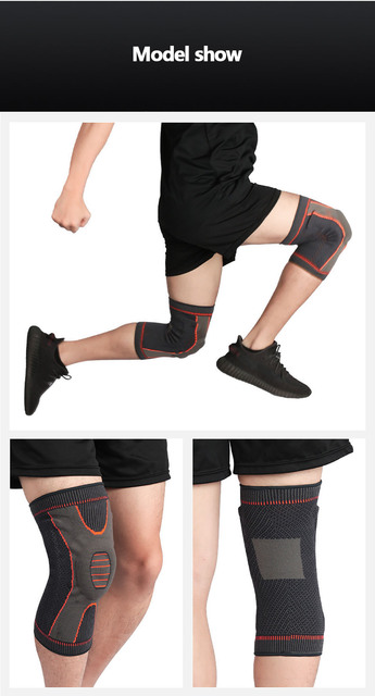 Silikonowe ochraniacze na kolana do siatkówki, biegania i piłki nożnej - ochrona dla rzepki - Wianko - 12