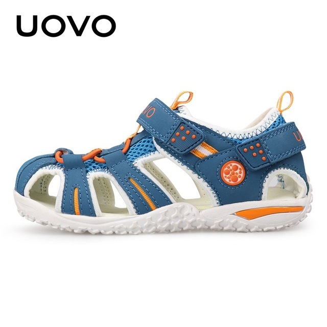 Duże dziecięce sandały plażowe Uovo dla chłopców i dziewcząt w wieku 2-13 lat (2020) - Wianko - 4