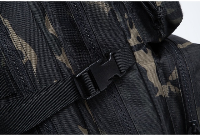Kamuflażowy plecak wojskowy mężczyzn o pojemności 50L - Wianko - 16