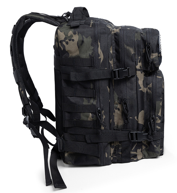 Kamuflażowy plecak wojskowy mężczyzn o pojemności 50L - Wianko - 3