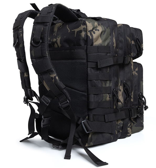 Kamuflażowy plecak wojskowy mężczyzn o pojemności 50L - Wianko - 4