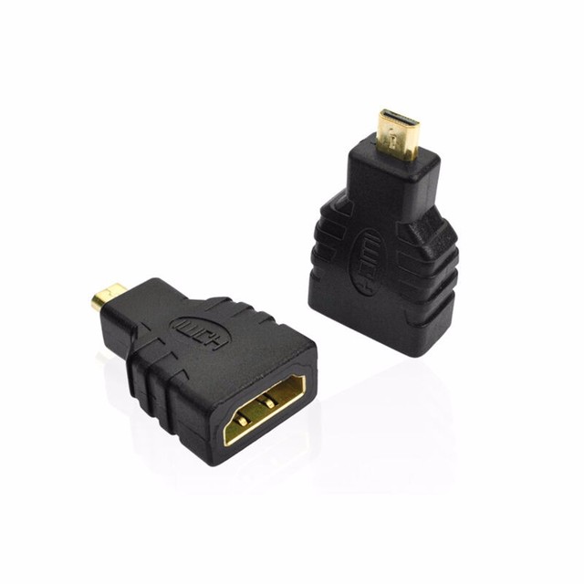 Adapter HDMI Micro typu D wtyk męski to złącze HDMI żeńskie do Raspberry Pi 4 Model B - Wianko - 4