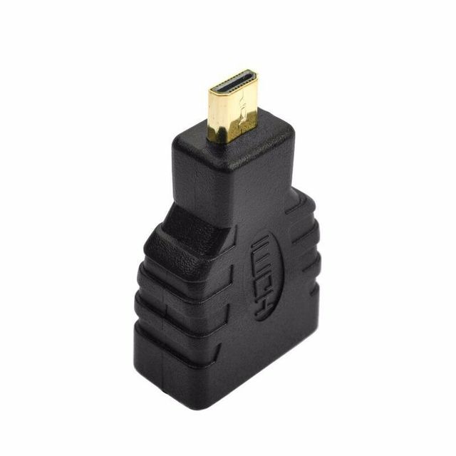 Adapter HDMI Micro typu D wtyk męski to złącze HDMI żeńskie do Raspberry Pi 4 Model B - Wianko - 3