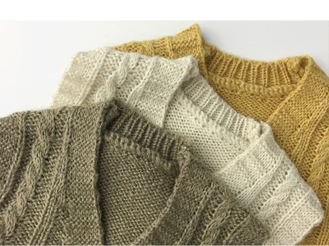 Sweter kamizelka dziewczęcy na wiosnę i jesień 2021, bez rękawów, z kieszeniami, Casual, o V-izolu - Wianko - 3