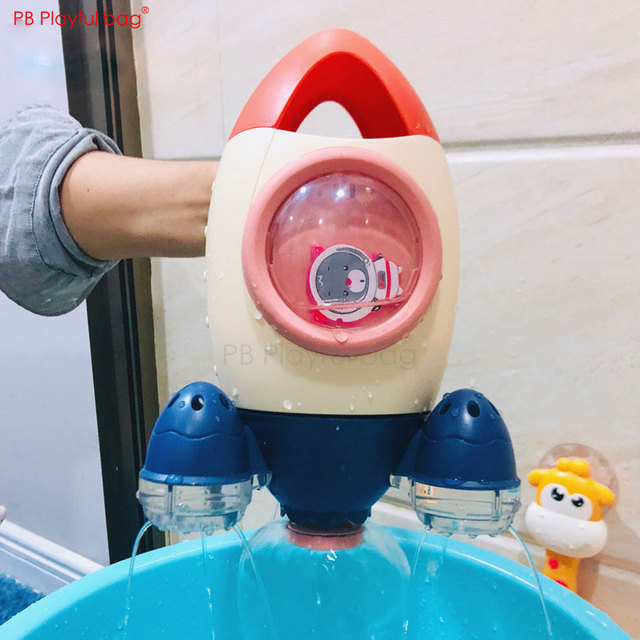 Zabawka do kąpieli - elektryczna rakieta, strumień wody pod ciśnieniem, gorący prezent dla dzieci - Wianko - 6
