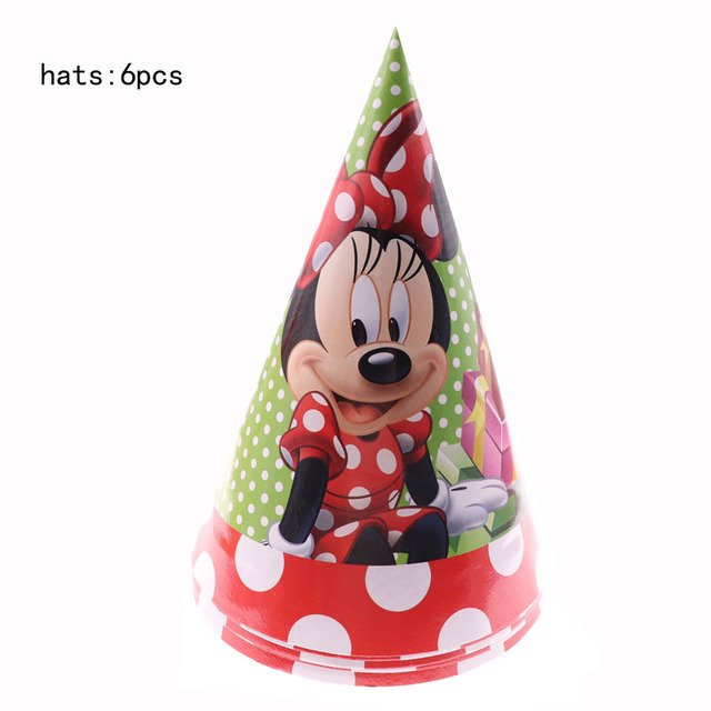 Zestaw urodzinowy Minnie Mouse - czerwone dekoracje jednorazowe (puchar, talerz, serwetki) dla dziewczynki - Wianko - 4