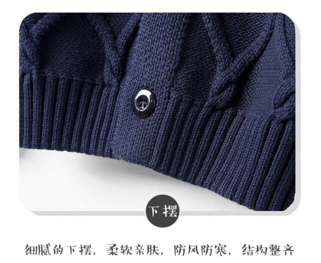 Rozpinany sweter kurtka dla chłopców - wiosenny/jesienny, żakardowy z dekoltem w kształcie litery V, dla dzieci w wieku 2-10 lat - Wianko - 19