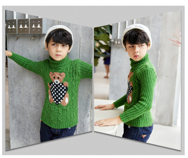 Rozpinany sweter kurtka dla chłopców - wiosenny/jesienny, żakardowy z dekoltem w kształcie litery V, dla dzieci w wieku 2-10 lat - Wianko - 62