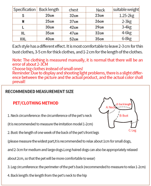 Płaszcz dla małych i średnich psów Chihuahua - para ubrań dla zwierząt domowych - Wianko - 3