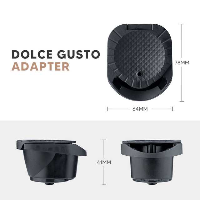 Adapter Icafilas do ekspresów Nescafe Dolce Gusto Genio s i Nespresso - uchwyt wielokrotnego użytku dla kapsułki Piccolo XS - Wianko - 3