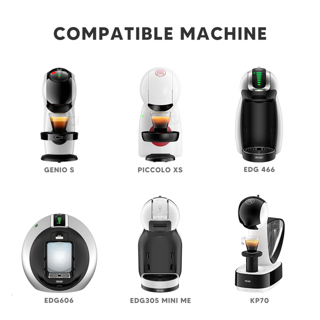 Adapter Icafilas do ekspresów Nescafe Dolce Gusto Genio s i Nespresso - uchwyt wielokrotnego użytku dla kapsułki Piccolo XS - Wianko - 12