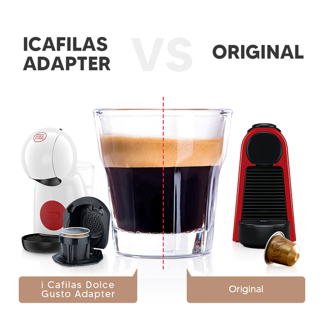 Adapter Icafilas do ekspresów Nescafe Dolce Gusto Genio s i Nespresso - uchwyt wielokrotnego użytku dla kapsułki Piccolo XS - Wianko - 6