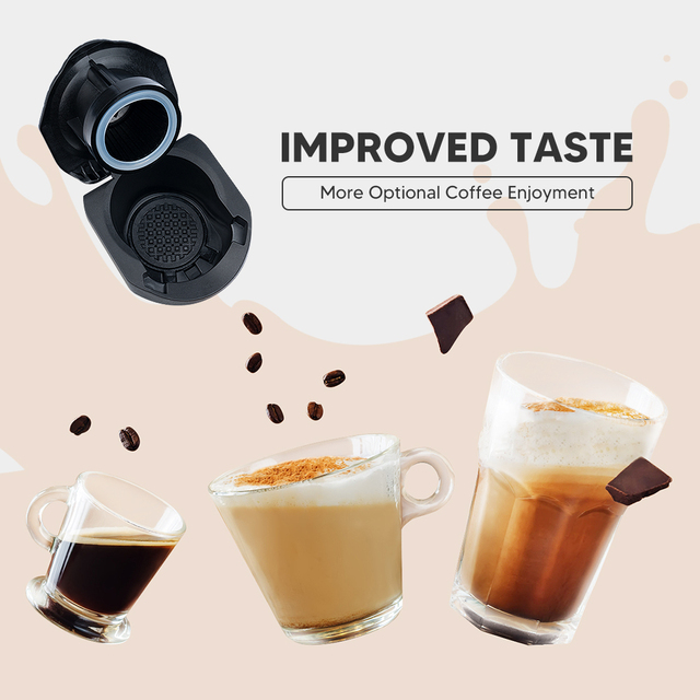 Adapter Icafilas do ekspresów Nescafe Dolce Gusto Genio s i Nespresso - uchwyt wielokrotnego użytku dla kapsułki Piccolo XS - Wianko - 15
