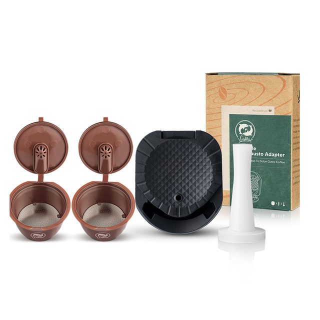 Adapter Icafilas do ekspresów Nescafe Dolce Gusto Genio s i Nespresso - uchwyt wielokrotnego użytku dla kapsułki Piccolo XS - Wianko - 10