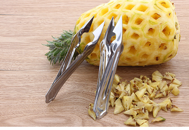 Nóż do ananasa z ananasowym obierakiem i urządzeniem do usuwania nasion, stal nierdzewna - Wianko - 31