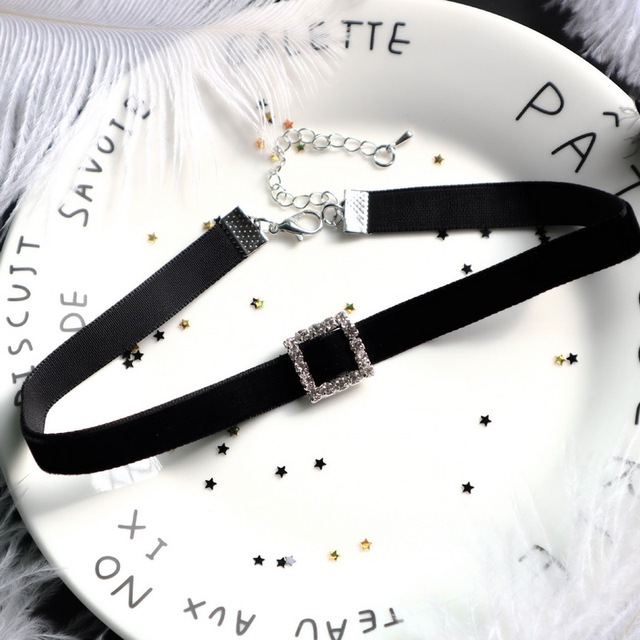Gothic koronkowy choker naszyjnik dla kobiet w stylu vintage - biżuteria modna i seksowna - Wianko - 8