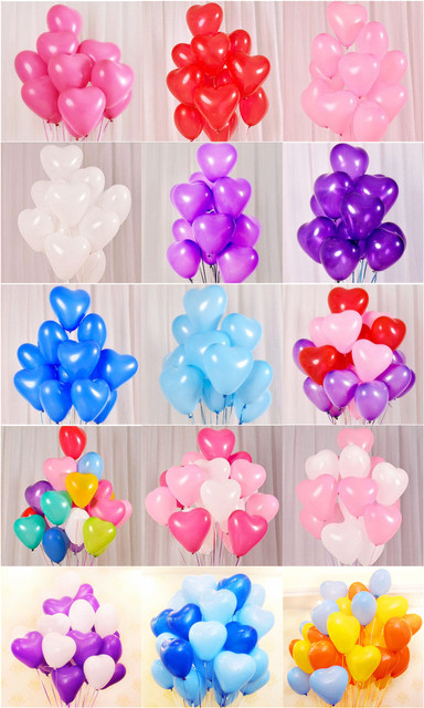 Zestaw 5 różowych lateksowych balonów dekoracyjnych z motywem serca - impreza urodzinowa, ślub, miłość, balony brzuszkowe chłopiec - Wianko - 2