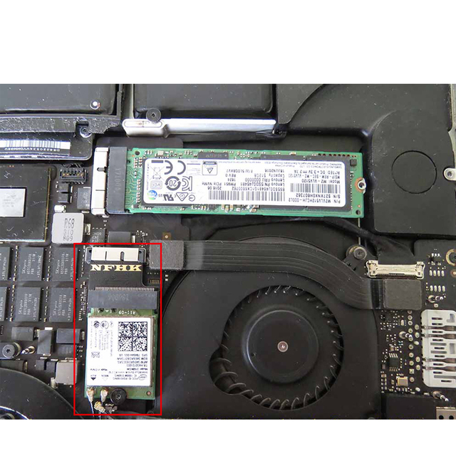 Bezprzewodowa karta sieciowa NGFF A + E key do Apple Macbook Air Pro i iMac BCM943602CS BCM94360CS - Wianko - 5