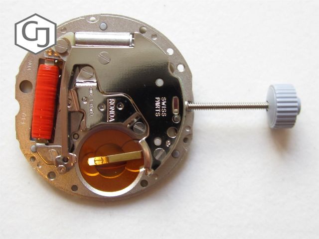 N.O.S. Narzędzia i zestawy do naprawy - Szwajcarski zegarek z ruchem Ronda 1, klejnoty, szary pierścień, kaliber 784 - Wianko - 1