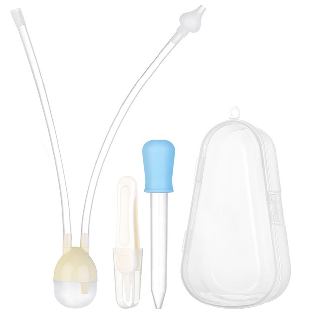 Zestaw medyczny do nosa dla noworodka - bezpieczny czyścik zasysający próżniowo, zakraplacz i akcesoria do pielęgnacji dziecka - Wianko - 7