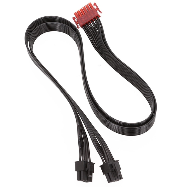 Moduł kablowy zasilający PSU Graphics kabel 12-pinowy na podwójny kabel PCI-E 8Pin(6 + 2Pin) do zasilacza Enermax - Wianko - 3