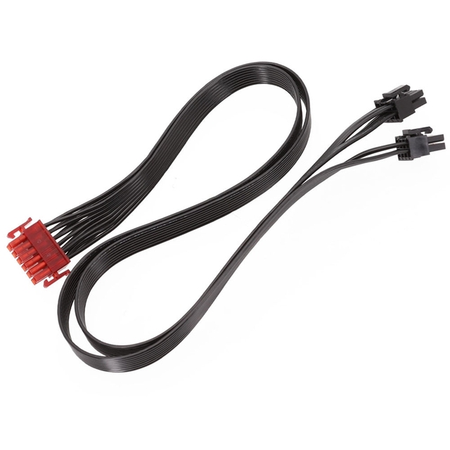 Moduł kablowy zasilający PSU Graphics kabel 12-pinowy na podwójny kabel PCI-E 8Pin(6 + 2Pin) do zasilacza Enermax - Wianko - 7