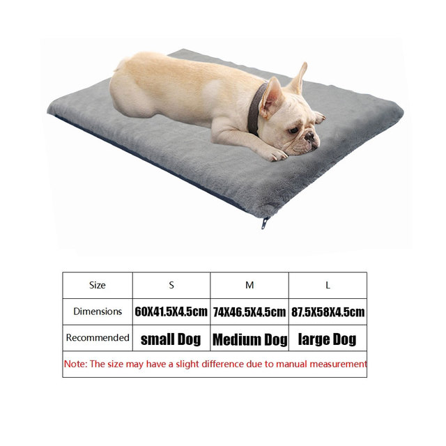 Duży pies mata na łóżko ortopedyczna pianka zachowująca kształt psia buda zdejmowana zmywalna luksusowa sofa dla psa dla małych średnich duże zwierzę domowe - Wianko - 7