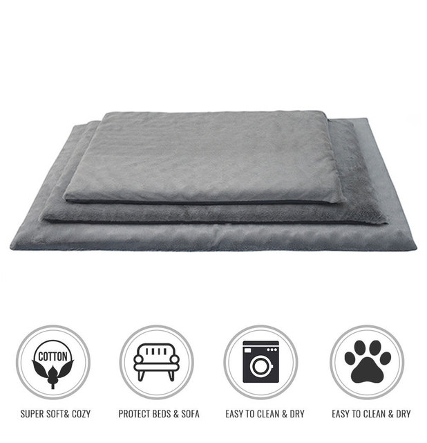 Duży pies mata na łóżko ortopedyczna pianka zachowująca kształt psia buda zdejmowana zmywalna luksusowa sofa dla psa dla małych średnich duże zwierzę domowe - Wianko - 3