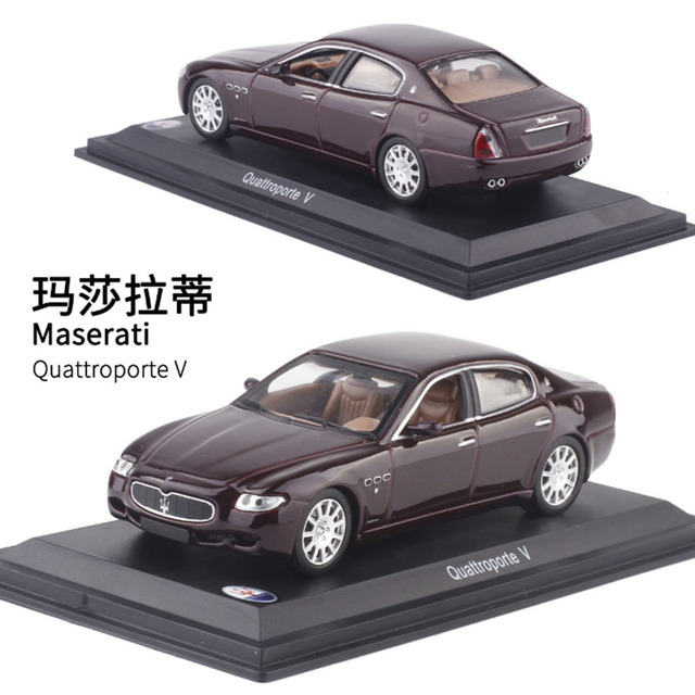 Zabawkowy model samochodu Maseratis Racing Rally, odlewany ze stopu metalu w skali 1/43 - doskonały prezent dla kolekcjonerów - Wianko - 3