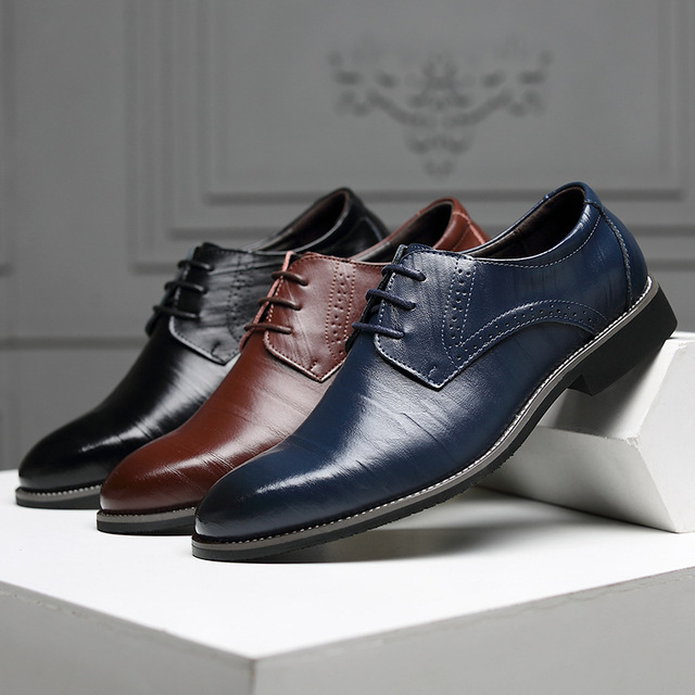 Nowe męskie buty wizytowe zamszowe - modele wiosenne i jesienne, kolor czarny - Wianko - 17