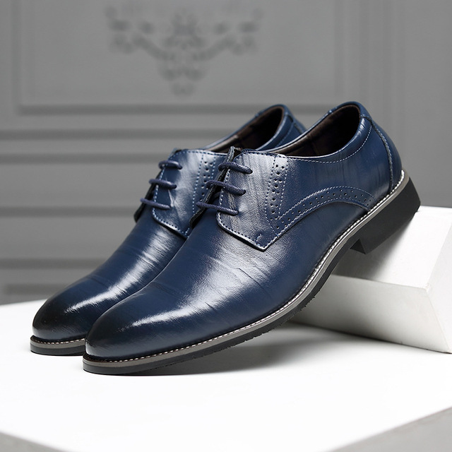 Nowe męskie buty wizytowe zamszowe - modele wiosenne i jesienne, kolor czarny - Wianko - 21