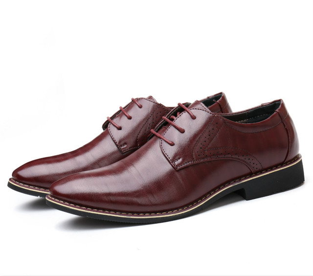 Nowe męskie buty wizytowe zamszowe - modele wiosenne i jesienne, kolor czarny - Wianko - 14