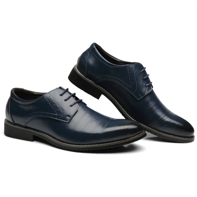 Nowe męskie buty wizytowe zamszowe - modele wiosenne i jesienne, kolor czarny - Wianko - 10
