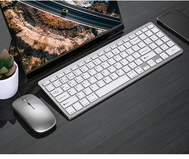 Zmyślony finalny tytuł: Przenośna bezprzewodowa klawiatura i mysz 2.4GHz z akumulatorem Bluetooth - idealne combo dla telefonu, tabletu, iPada i laptopa - Wianko - 20