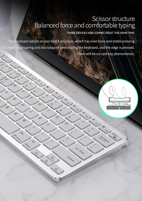 Zmyślony finalny tytuł: Przenośna bezprzewodowa klawiatura i mysz 2.4GHz z akumulatorem Bluetooth - idealne combo dla telefonu, tabletu, iPada i laptopa - Wianko - 11
