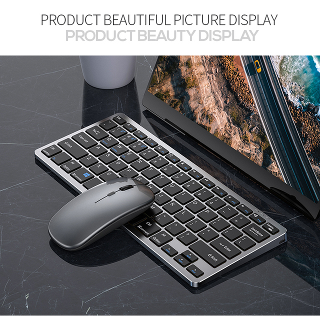 Zmyślony finalny tytuł: Przenośna bezprzewodowa klawiatura i mysz 2.4GHz z akumulatorem Bluetooth - idealne combo dla telefonu, tabletu, iPada i laptopa - Wianko - 17