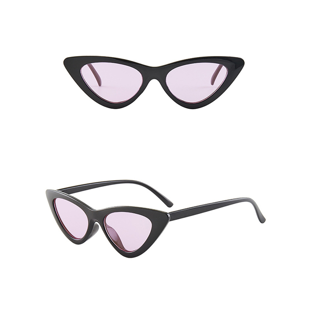 Kolorowe, polaryzacyjne okulary przeciwsłoneczne Cat Eye Vintage Designer dla kobiet i mężczyzn - Wianko - 13