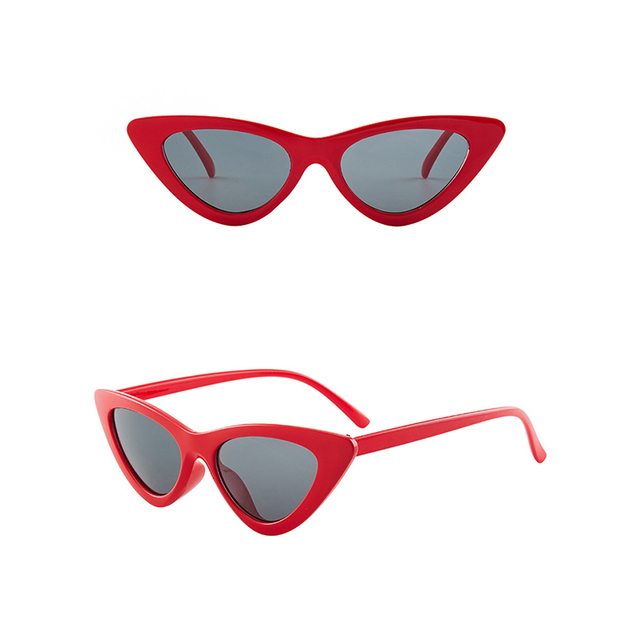 Kolorowe, polaryzacyjne okulary przeciwsłoneczne Cat Eye Vintage Designer dla kobiet i mężczyzn - Wianko - 9